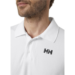 2022 Helly Hansen Mens HH Lifa Active Solen Short Sleeve Polo Shirt 49350 - White